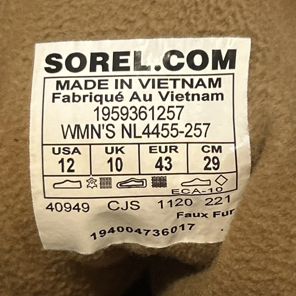 Sorel keywords winter